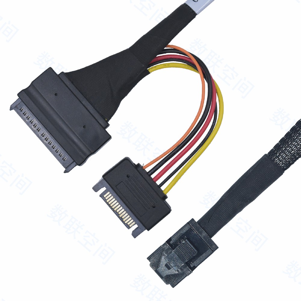 PCIe4.0 SFF-8643 转 SFF-8639数据线