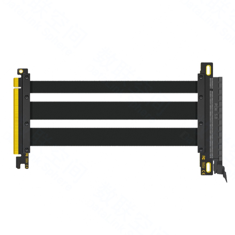 PCIe x16显卡延长线 180度 Gen5