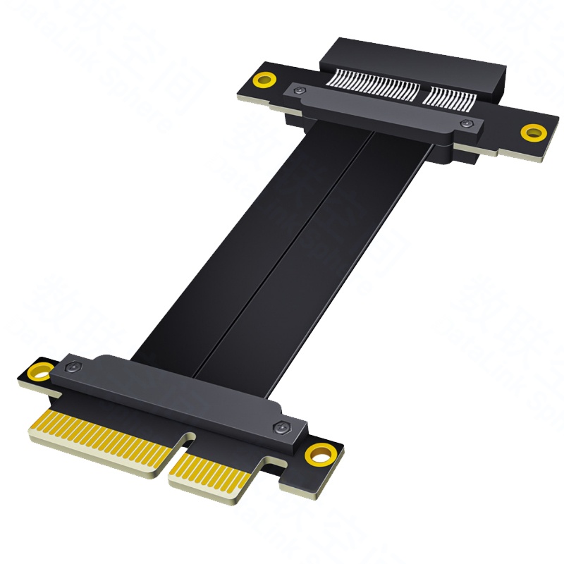 PCIe x4延长线 180度 Gen4